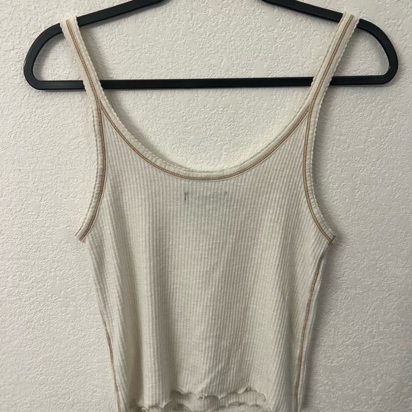 Abercrombie & Fitch ribbed tank top womens size medium - Picture 2 of 5